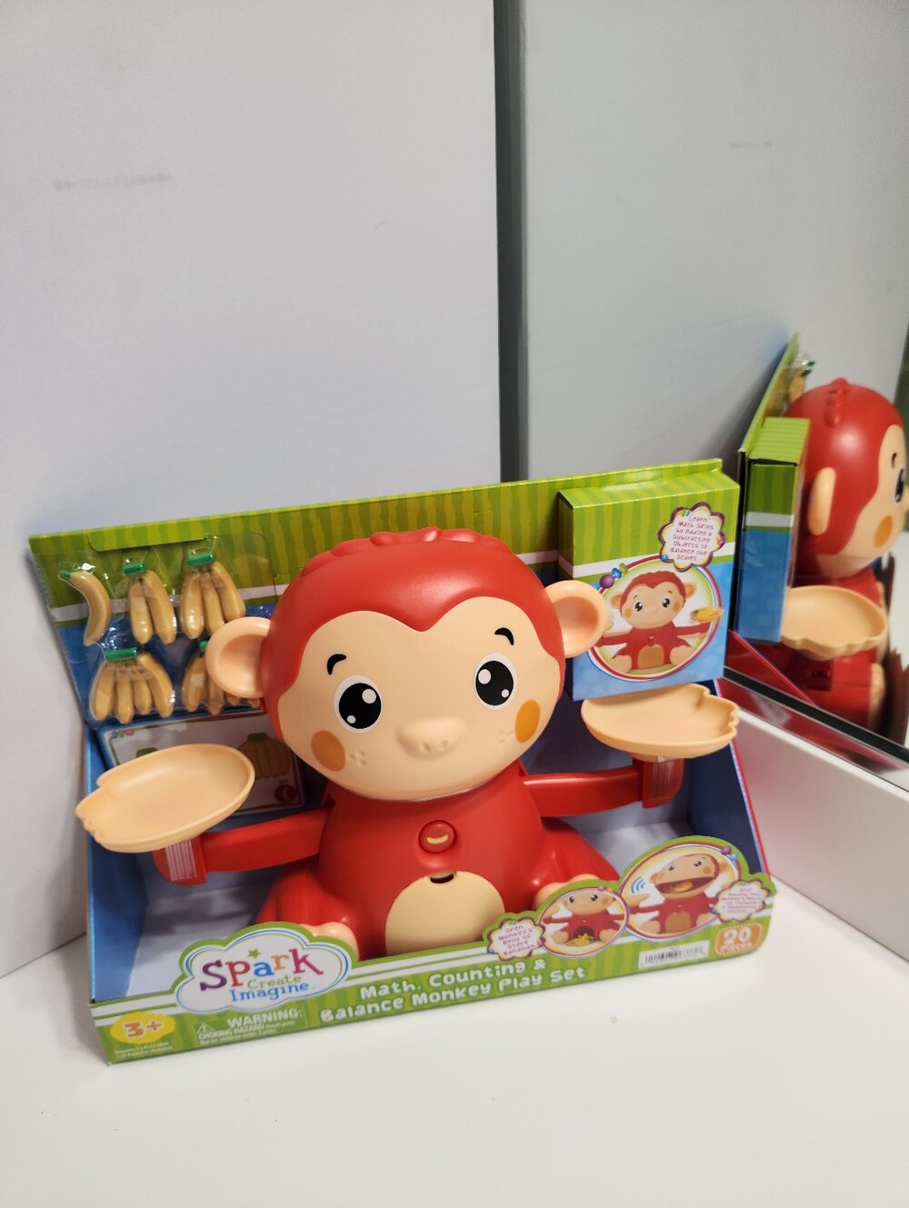 Spark Create Imagine Math, Counting & Balance Plastic Monkey Play Set +3 - Picture 9 of 10